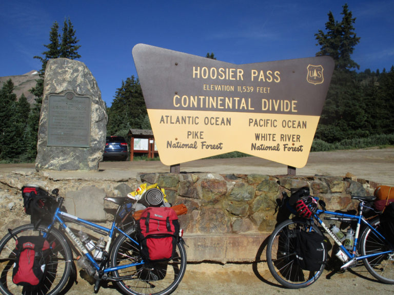 Hoosier Pass Colorado. It's downhill from here to the Kansas border. Photo by Julie Melini