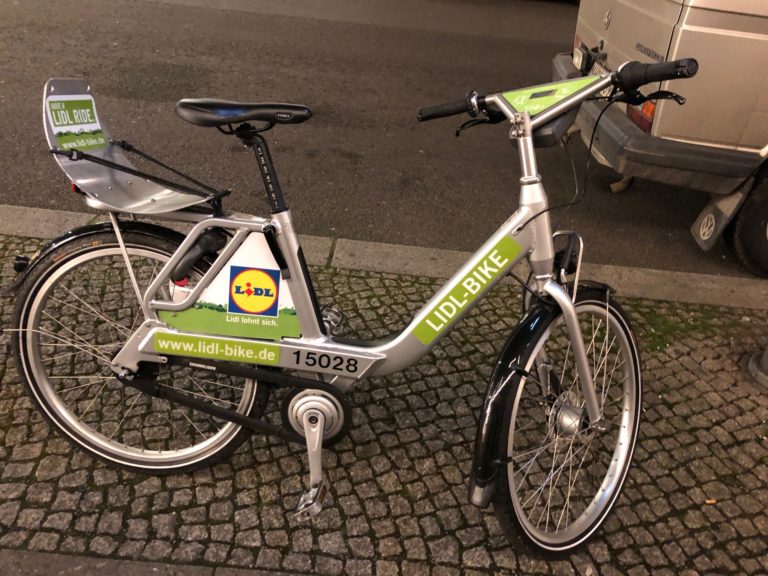 LIDL-BIKE is a member of the Call a Bike family - and it rocks!
