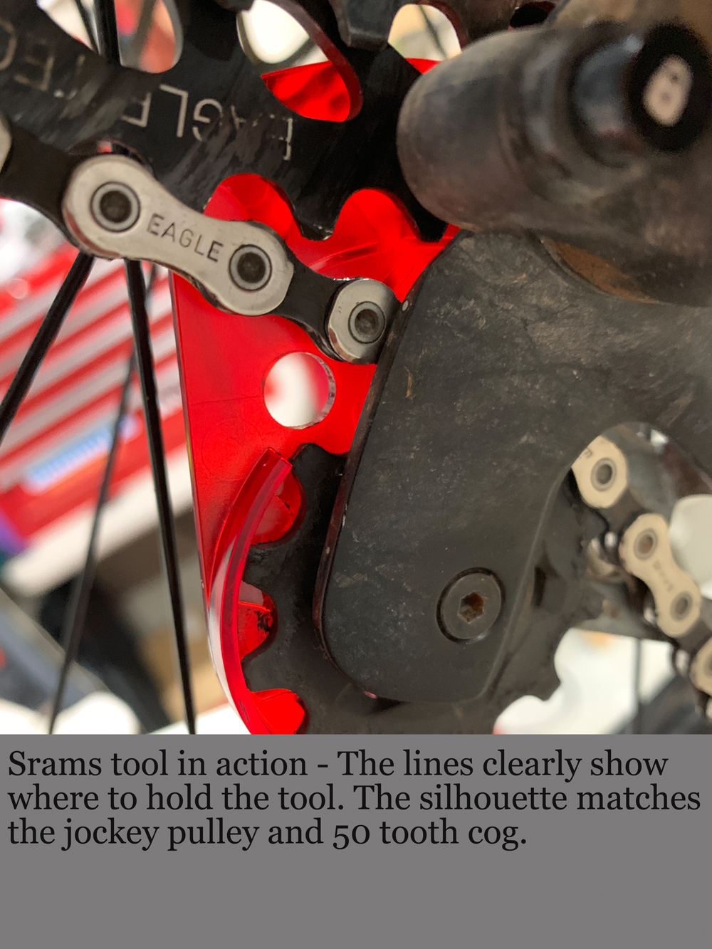 Sram eagle b gap measurement top