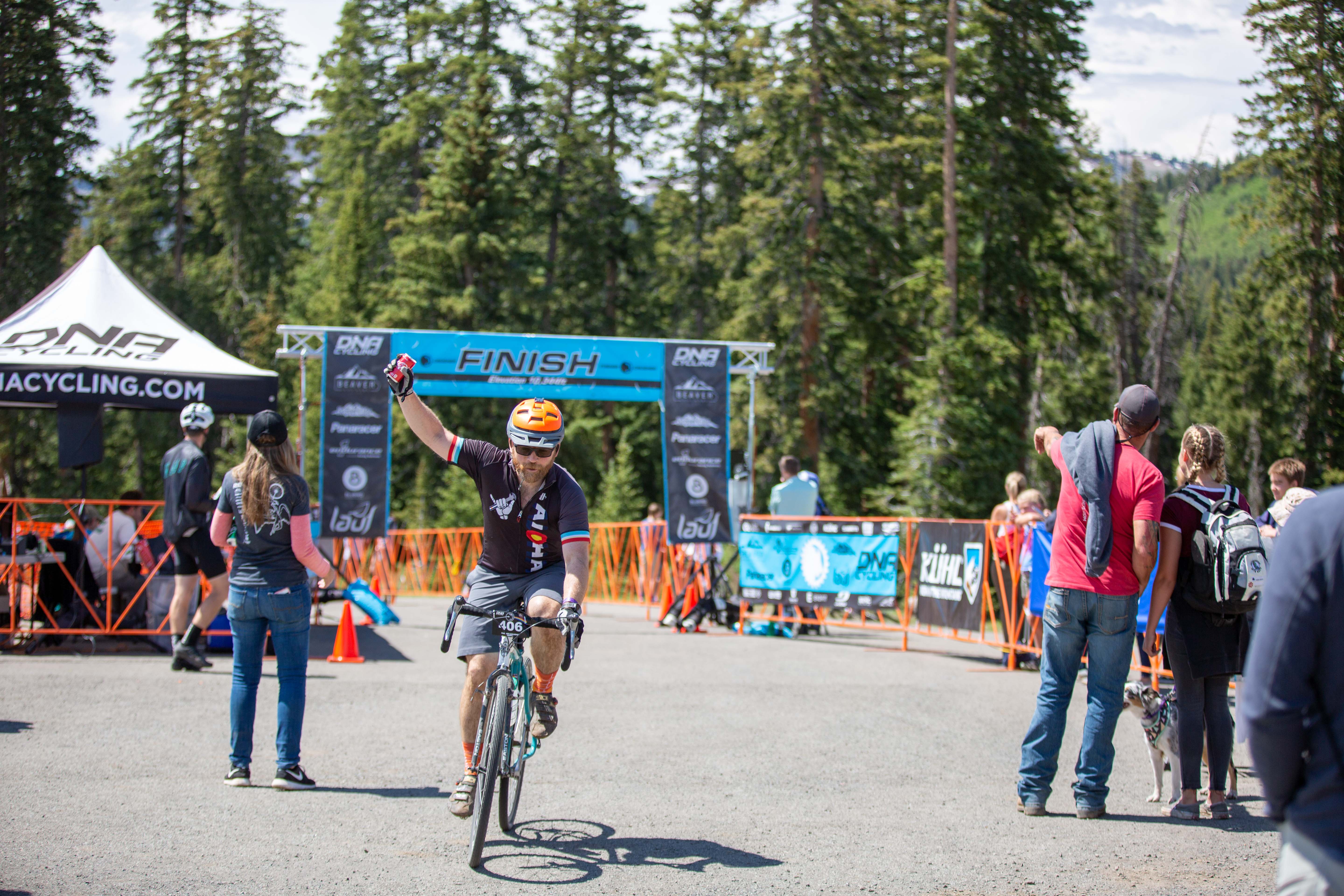 Sometimes it's all about the post-finish Coca-Cola. Photo: Angie Harker.