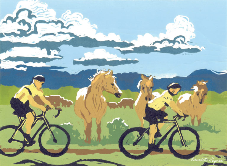 Open Road – The Bicycle Art of Bernadette Regnier