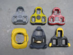 An assortment of road cleats. Photo by John Higgins