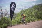 Driscoll diesels on up the Col d’ Crush. Photo: Catherine Fegan-Kim