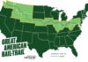 Great American Rail-Trail Planned for Cross Country Cycling