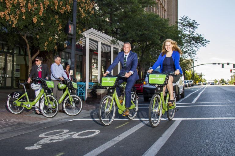 SelectHealth Renews Support of GREENbike Non-Profit Bike Share System
