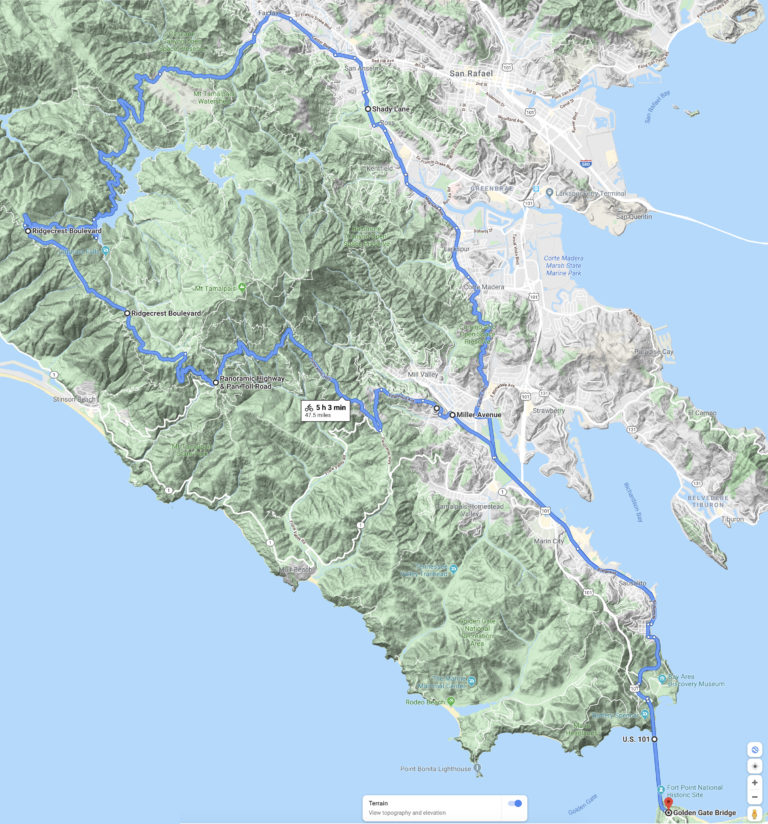 A Perfect Day: Alpine Dam Loop, Marin County