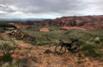 Rim view of Snow Canyon from the Arizona ride. Photo by David Collins