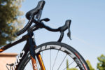 Team bikes supported by SRAM