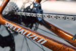 Team bikes supported by SRAM
