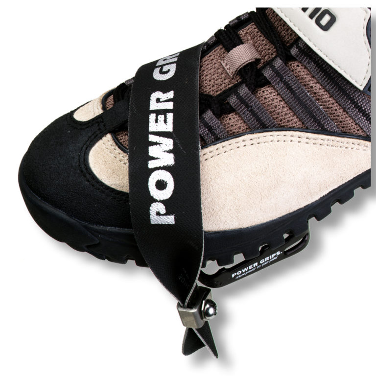 A Power Grip with the foot in the pedal. Photo courtesy MRP