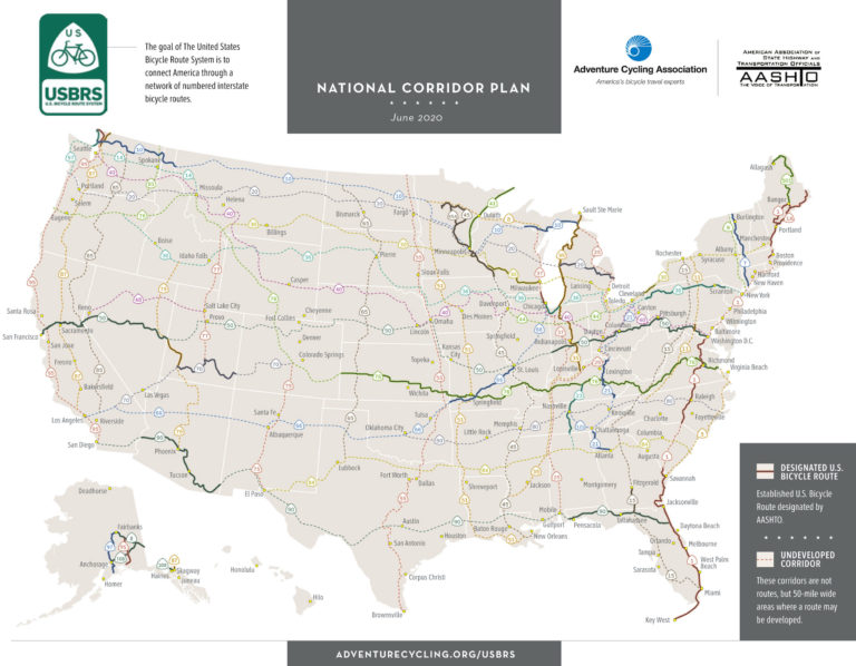 U.S. Bicycle Route System Adds New Cross-State Routes in Wisconsin, California
