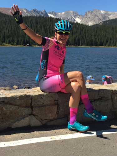 Denver’s Sharon Madison has won Colorado Classic’s Virtual Yellow Jersey for her on- and off-the-bike contributions to the greater cycling community. Photo courtesy Colorado Classic