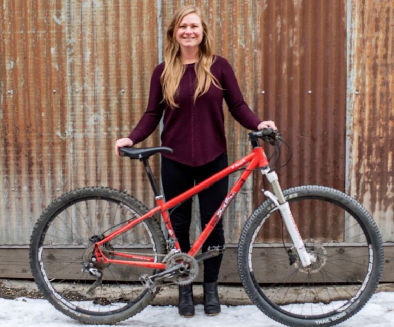 Development Director Keili Bell. Photo courtesy Bike Utah