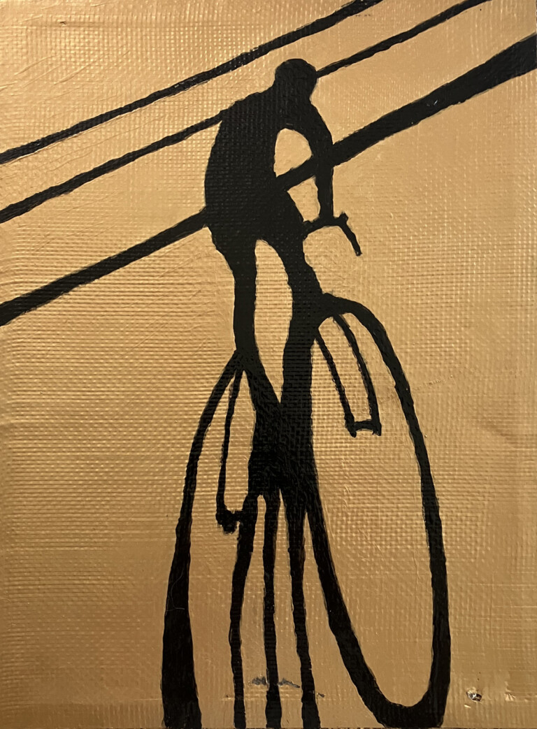 Cyclist Solitude: The Bicycle Art of Paul Larson