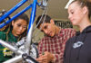 High School Bicycle Education Program Coming to Four Corners Native American Communities Project Bike Tech students learn hands on about the drivetrain of a bicycle. Photo courtesy Project Bike Tech