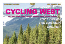 Cycling West and Cycling Utah’s Late Summer 2021 Issue is Now Available! Cycling West Late Summer 2021 Cover Photo: Ty Hopkins in the 2018 Tour Divide on Blackshale Creek Suspension Bridge, on the High Rockies Trail in Kananaskis Country, Alberta, Canada. Approximately 70km from the start of the Tour Divide in Banff, Alberta. Photo by Megan Dunn, @evilmoosemegan on Instagram