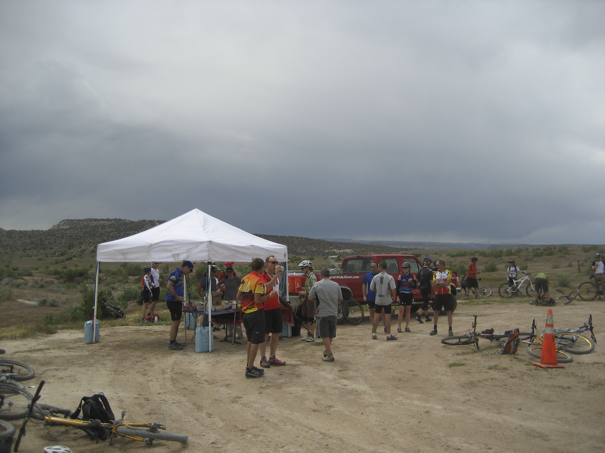 First Lunch Stop. Photo by Loren Hettinger