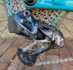 The SRAM XX1 AXS wireless derailleur in all its glory. Photo by Tom Jow