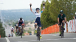 Heidi Franz (Instafund La Prima)  powers to win stage 1. Photo: Casey B. Gibson