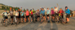 Riders in the first Divide Scramble. Photo courtesy Bike Walk Montana