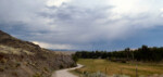 Off of the main roads while bicycle touring in Montana. Photo by John Roberson