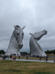 The Kelpies. Falkirk, Scotland. Photo by Mike Pribesh