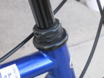 Check the headset bearings. Photo by Eric Ramirez