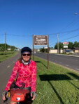 Angie riding through Syracuse, New York. Photo by Don Vincent
