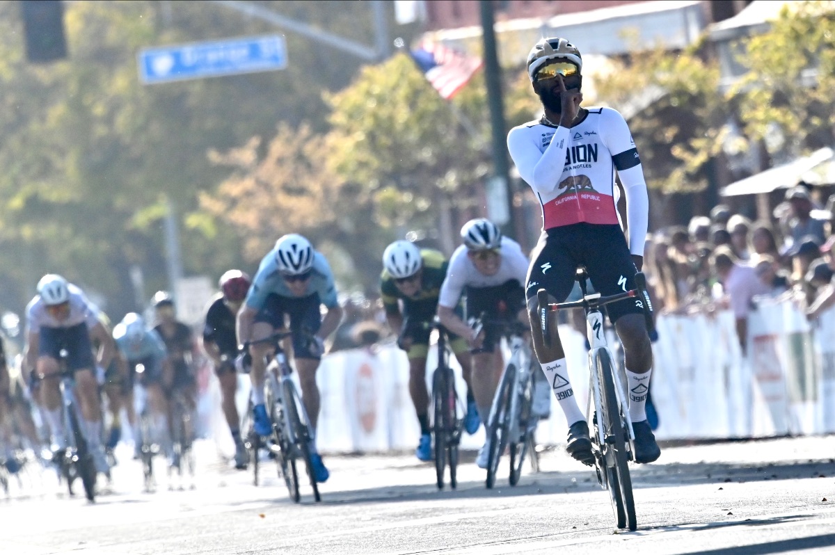 Cory Williams wins stage 4 of the Redlands Bicycle Classicfor L39ion of Los Angeles
Photo: Brian Hodes / VeloImages