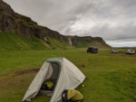 Iceland Bike Touring Mike Pribesh Camping with a view