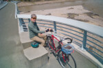 Tim Young on Snake bridge