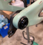 The universal derailleur hanger (UDH) for standard derailleur. Photo by Tom Jow