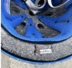 Nickolas Jensen Bike Crash helmet