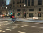 Calle de Alcala’. Cycling in Madrid, Spain, 2024. Photo by Dave Iltis