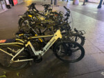 Bicicletas. Cycling in Madrid, Spain, 2024. Photo by Dave Iltis