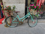 Bicicleta. Cycling in Madrid, Spain, 2024. Photo by Dave Iltis