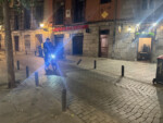 Deliverisa. Cycling in Madrid, Spain, 2024. Photo by Dave Iltis