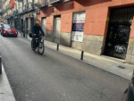 Ciclista. Cycling in Madrid, Spain, 2024. Photo by Dave Iltis