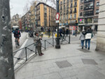 Ciclistas. Cycling in Madrid, Spain, 2024. Photo by Dave Iltis