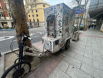 Cycling in Madrid, Spain, 2024. Photo by Dave Iltis