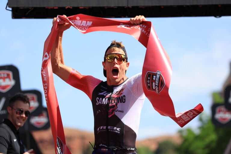 Sam Long (USA) Repeats While Paula Findlay (CAN) Tops the Women’s Field at 2024 IRONMAN 70.3 North American Championships in St. George, Utah