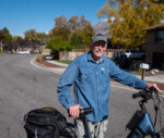 50 years later and John still loves to bike. Photo by Savannah Cottam