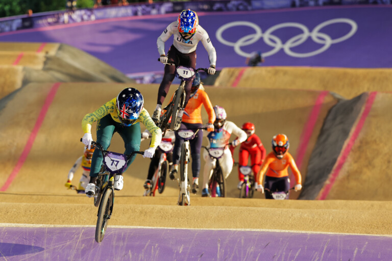 Wood and Willoughby Earn Top Finishes in BMX Racing Finals at Paris 2024 Olympic Games