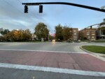 A child was hit  at S. Temple and R Street in 2014. Photo by Dave Iltis