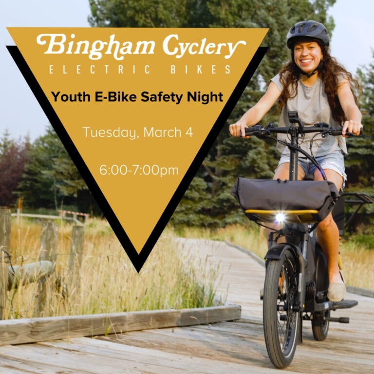 Bingham Cyclery Park City to Host a Youth E-Bike Safety Night on March 4, 2025