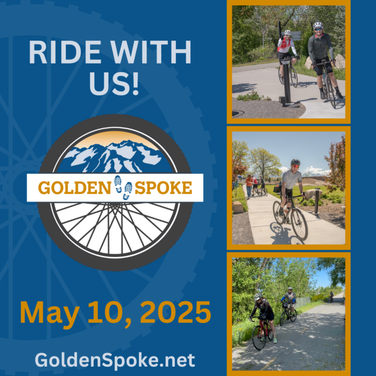 Eighth Annual Golden Spoke Bike Ride: Explore the Expanding Network of Trails on May 10, 2025