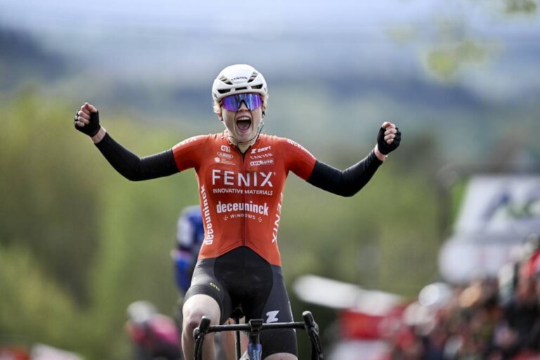 Puck Pieterse Conquers the Mur de Huy for a Stunning Debut Victory at La Flèche Wallonne Femmes