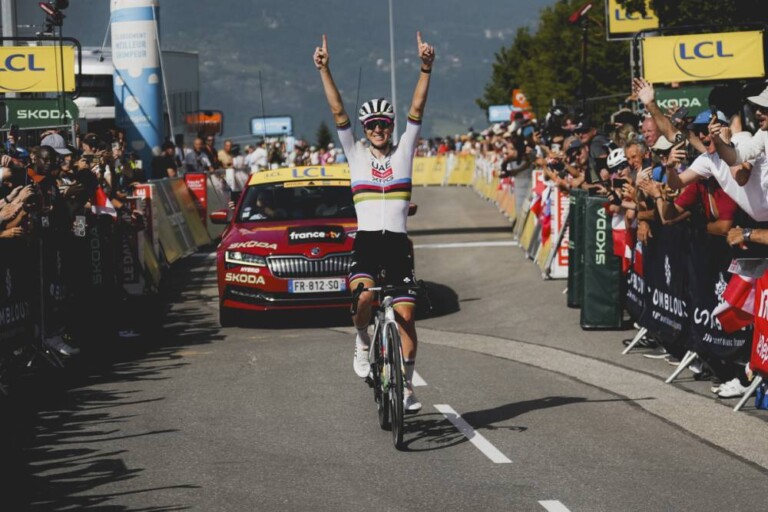 Pogačar’s Rainbow Strike: World Champion Dominates Mountain Stage 6 at Critérium du Dauphiné