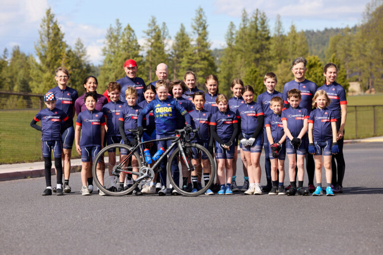 Kids On Road Bikes in Bend, Oregon: the Horner Cycling Foundation