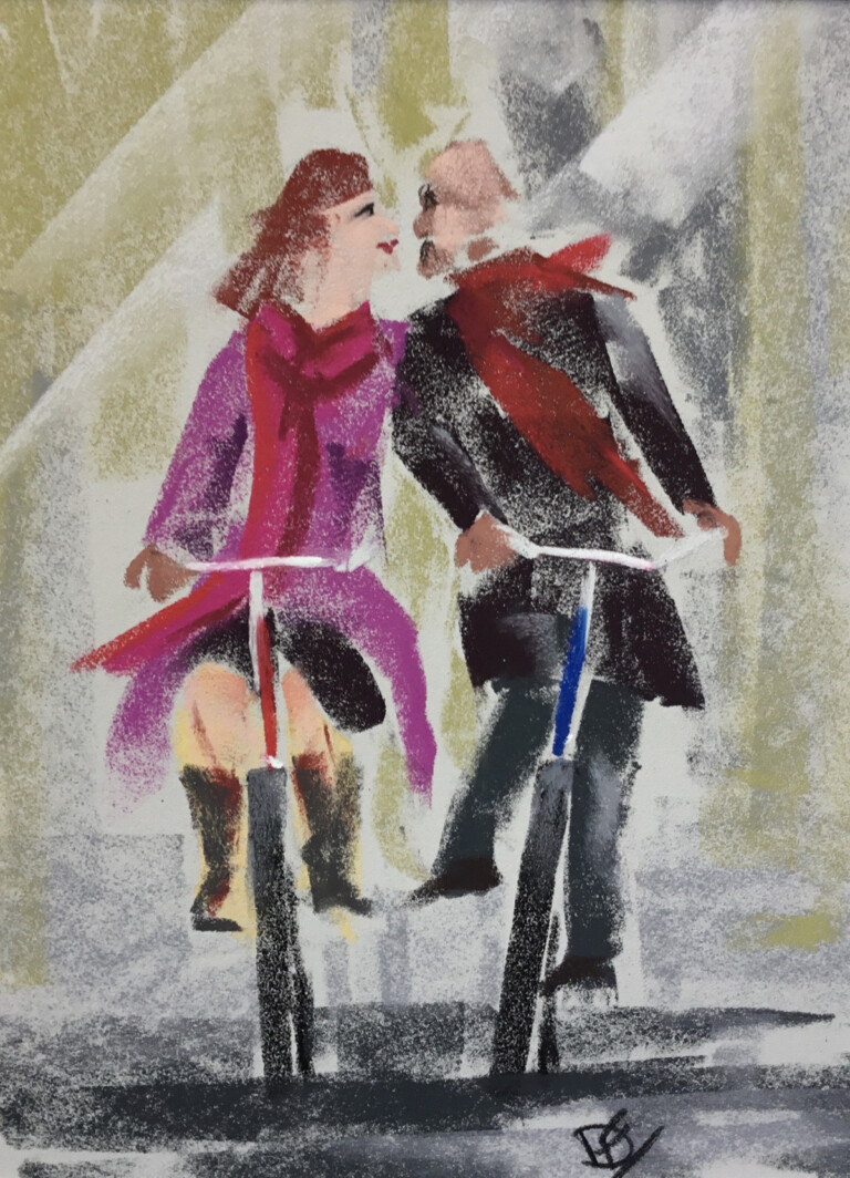 Parting Kiss – The Bicycle Art of Dave Flitcroft